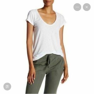 JAMES PERSE Classic White Pocket Tshirt